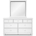 Fortman California King Panel Storage Bed, Dresser and Mirror - alternate view 6