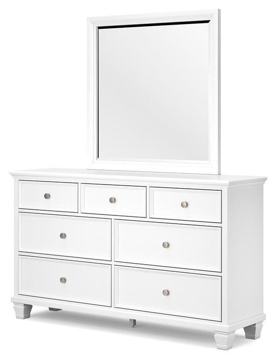 Fortman California King Panel Storage Bed, Dresser and Mirror - alternate view 7