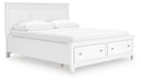Fortman California King Panel Storage Bed, Dresser and Mirror - alternate view 9