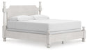 Chadworth California King Poster Bed, Dresser, Mirror and Nightstand - alternate view 8