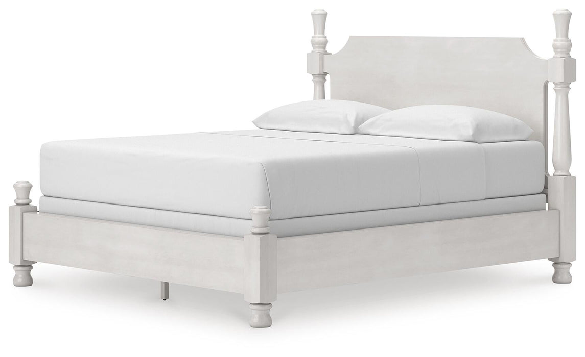 Chadworth California King Poster Bed, Dresser, Mirror and Nightstand - alternate view 10