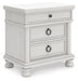 Chadworth California King Poster Bed, Dresser, Mirror and Nightstand - alternate view 12