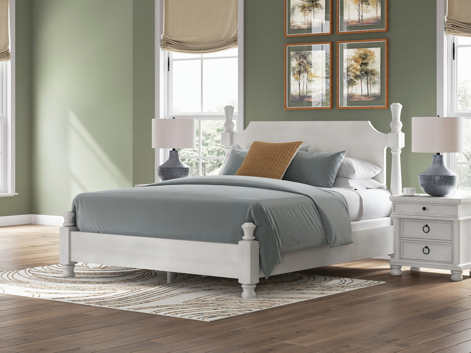 Chadworth California King Poster Bed, Dresser, Mirror and Nightstand - alternate view 18