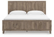 Keithland King Panel Bed with Mirrored Dresser and Nightstand - alternate view 7