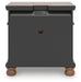 Chadworth Queen Poster Bed with Mirrored Dresser and Nightstand - alternate view 12