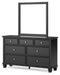 Lanolee Full Panel Storage Bed, Dresser, Mirror and Nightstand - alternate view 6