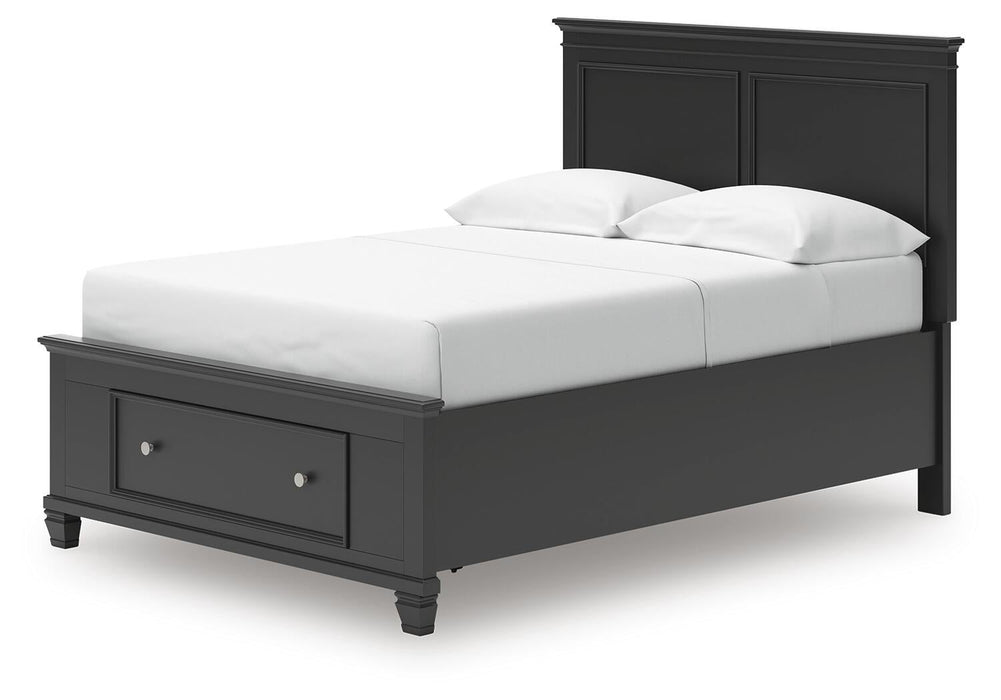 Lanolee Full Panel Storage Bed, Dresser, Mirror and Nightstand - alternate view 12
