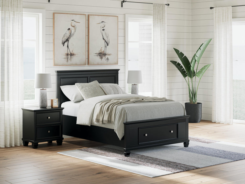 Lanolee Full Panel Storage Bed, Dresser, Mirror and Nightstand - alternate view 21