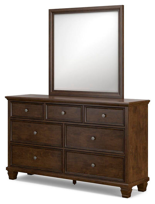 Danabrin King Panel Storage Bed, Dresser, Mirror and Nightstand - alternate view 6