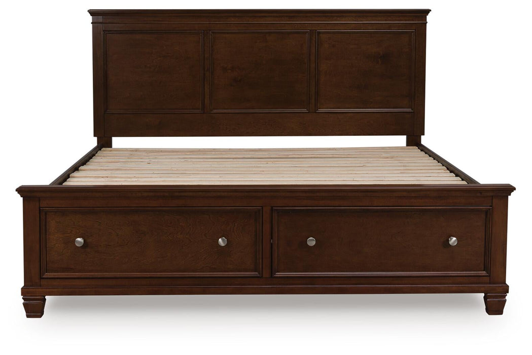 Danabrin King Panel Storage Bed, Dresser, Mirror and Nightstand - alternate view 8