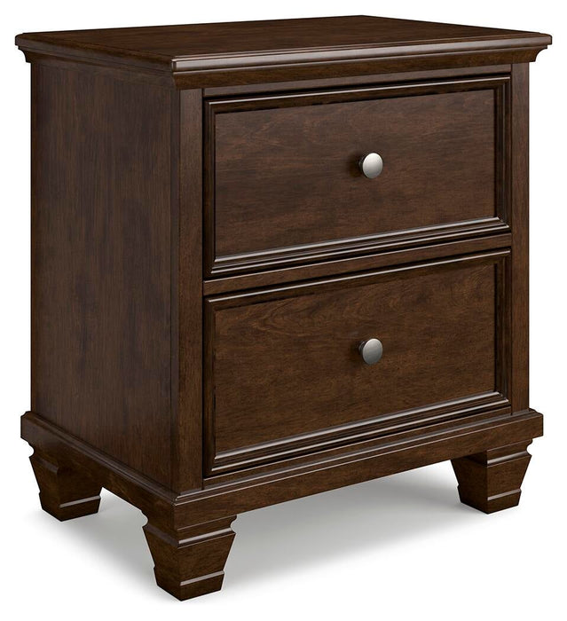 Danabrin King Panel Storage Bed, Dresser, Mirror and Nightstand - alternate view 11