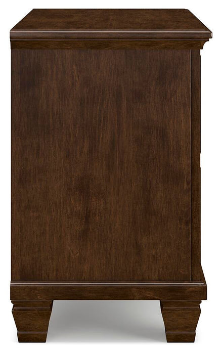 Danabrin King Panel Storage Bed, Dresser, Mirror and Nightstand - alternate view 20