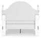 Maylilly Full Upholstered Panel Bed, Dresser and Mirror - alternate view 7