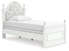 Maylilly Twin Upholstered Panel Bed, Dresser, Mirror and Nightstand - alternate view 5