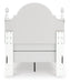 Maylilly Twin Upholstered Panel Bed, Dresser, Mirror and Nightstand - alternate view 7