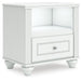 Maylilly Twin Upholstered Panel Bed, Dresser, Mirror and Nightstand - alternate view 12