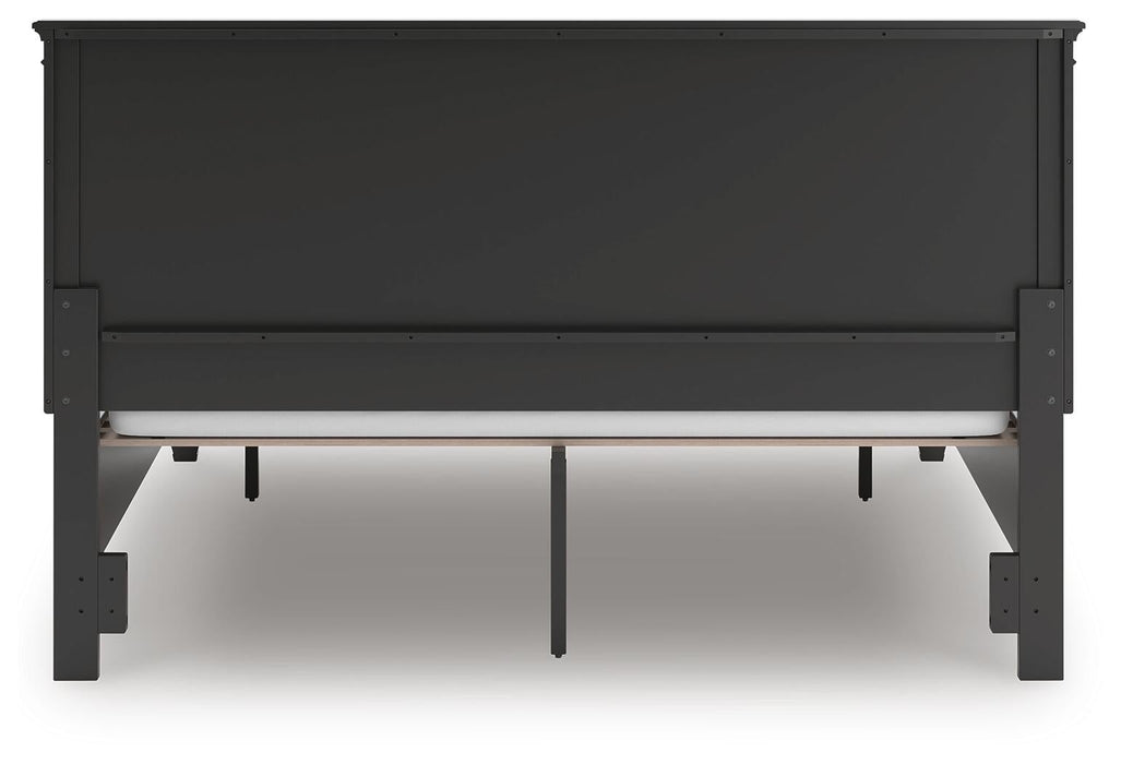 Lanolee California King Panel Storage Bed, Dresser, Mirror and Nightstand - alternate view 11