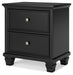 Lanolee California King Panel Storage Bed, Dresser, Mirror and Nightstand - alternate view 17