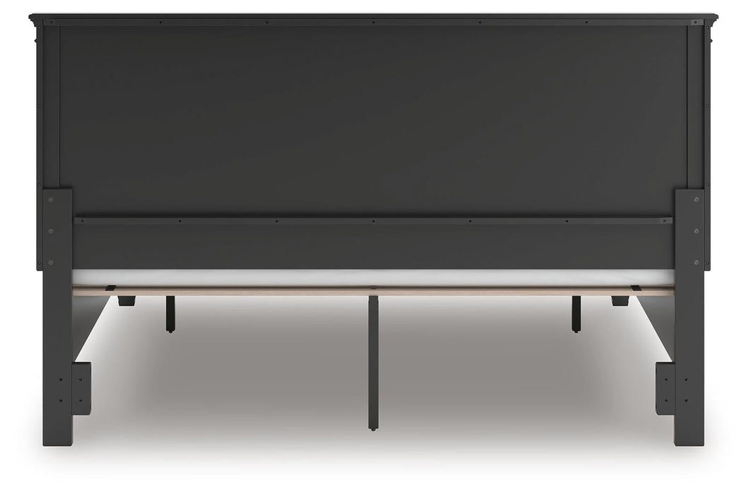 Lanolee King Panel Storage Bed, Dresser, Mirror and Nightstand - alternate view 11