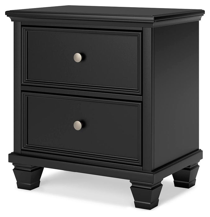 Lanolee King Panel Storage Bed, Dresser, Mirror and Nightstand - alternate view 17