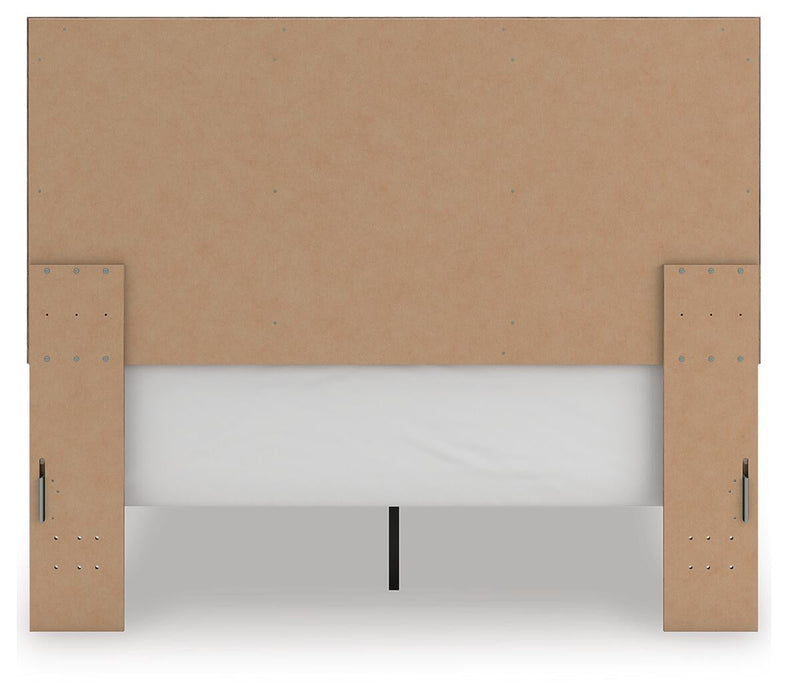 Keithland Queen Panel Bed with Mirrored Dresser - alternate view 9