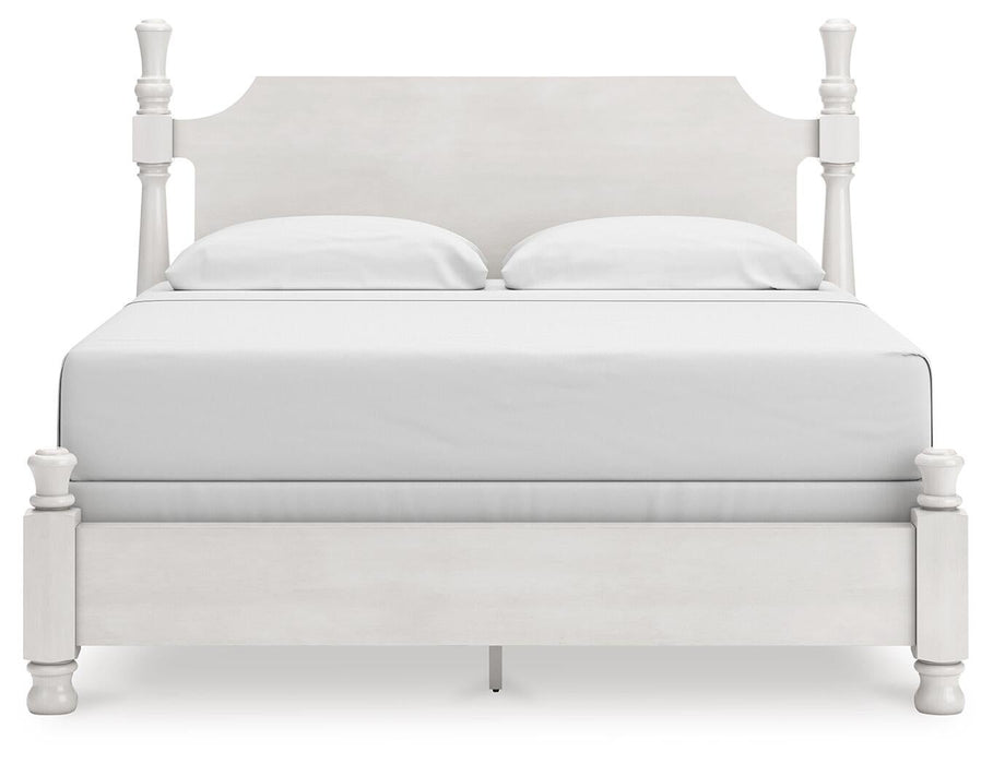 Chadworth King Poster Bed, Dresser and Mirror - alternate view 7