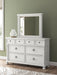 Chadworth King Poster Bed, Dresser and Mirror - alternate view 11