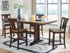 Anixburg Counter Height Dining Table and 4 Barstools - alternate view 2