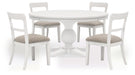 Chadworth Dining Table and 4 Chairs