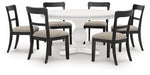 Chadworth Dining Table and 6 Chairs