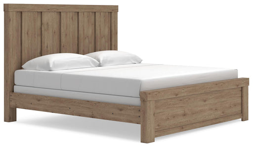Garistyn King Panel Bed, Dresser and Mirror - alternate view 2
