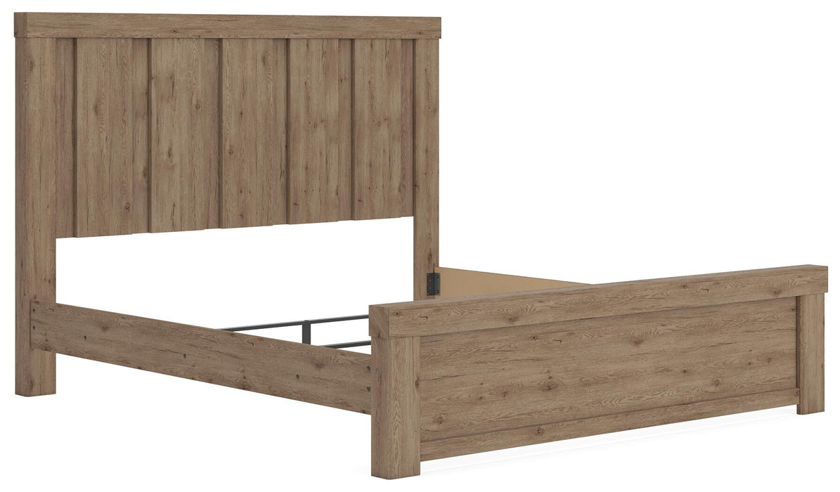 Garistyn King Panel Bed, Dresser and Mirror - alternate view 5