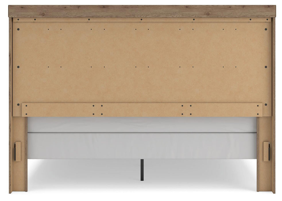 Garistyn King Panel Bed, Dresser, Mirror, Chest and Nightstand - alternate view 5