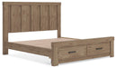 Garistyn King Panel Storage Bed, Dresser, Mirror, Chest and Nightstand - alternate view 6