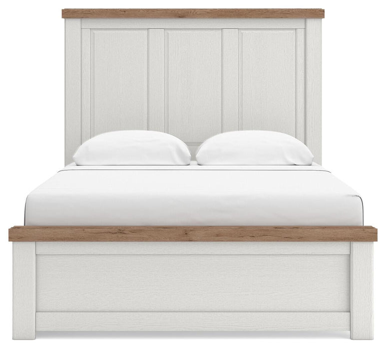 Savonport Queen Panel Bed with Storage, Dresser and Mirror - alternate view 5