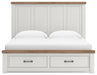 Savonport King Panel Storage Bed, Dresser and Mirror - alternate view 6