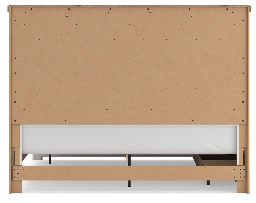 Savonport King Panel Storage Bed, Dresser and Mirror - alternate view 7