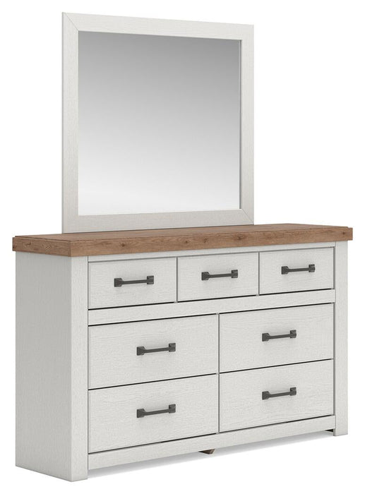 Savonport King Panel Storage Bed, Dresser and Mirror - alternate view 10
