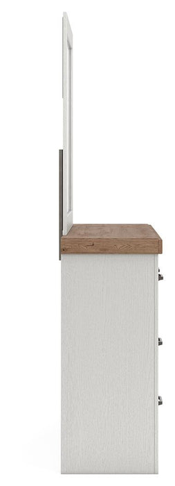 Savonport King Panel Storage Bed, Dresser and Mirror - alternate view 15