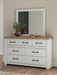 Savonport King Panel Storage Bed, Dresser and Mirror - alternate view 9