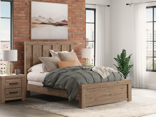 Garistyn Queen Panel Bed, Dresser and Mirror - alternate view 2