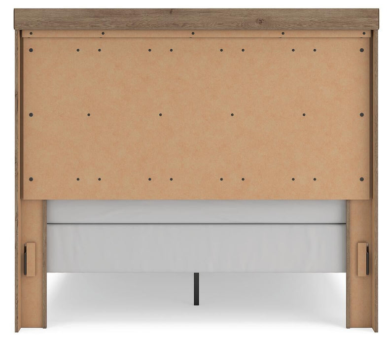 Garistyn Queen Panel Bed, Dresser and Mirror - alternate view 5