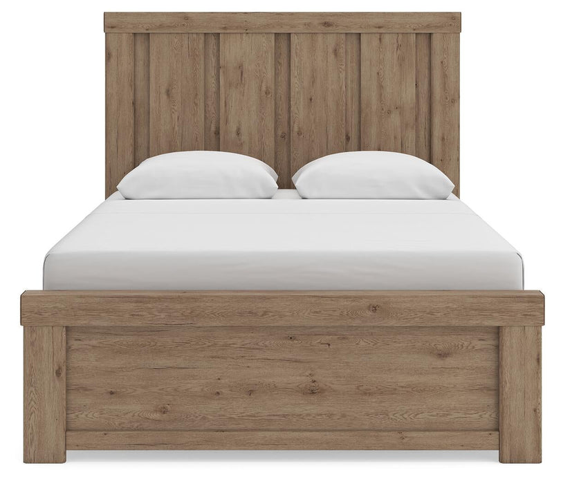 Garistyn Queen Panel Bed, Dresser and Mirror - alternate view 4