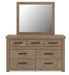Garistyn Queen Panel Bed, Dresser and Mirror - alternate view 10