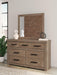 Garistyn Queen Panel Bed, Dresser and Mirror - alternate view 8