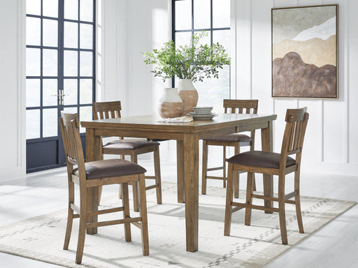 Broxtyn Counter Height Dining Table and 4 Barstools - alternate view 2