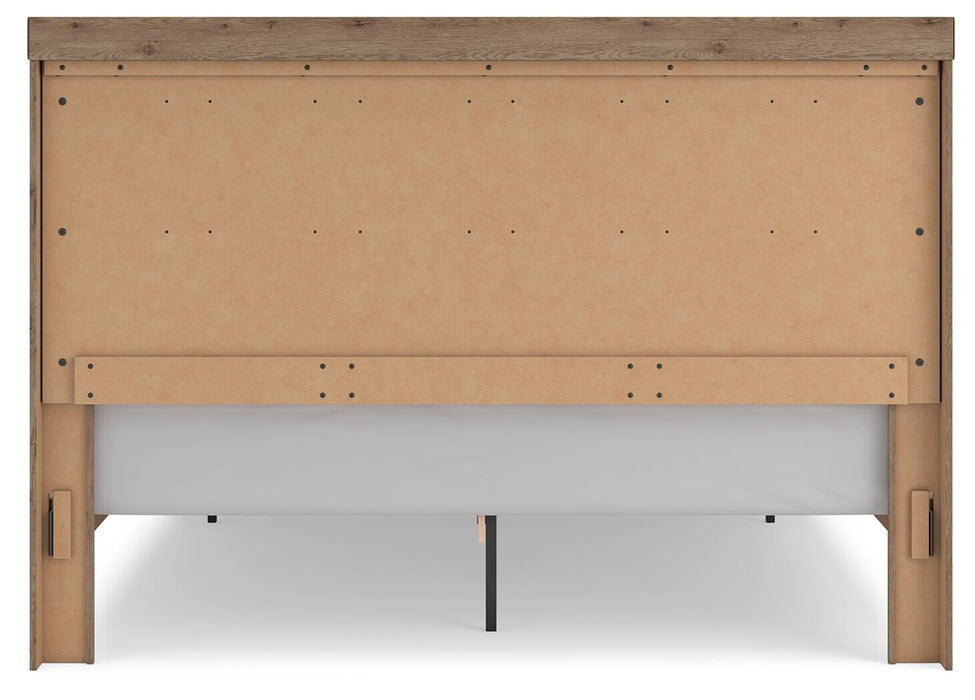 Garistyn King Panel Storage Bed. Dresser, Mirror and Nightstand - alternate view 5