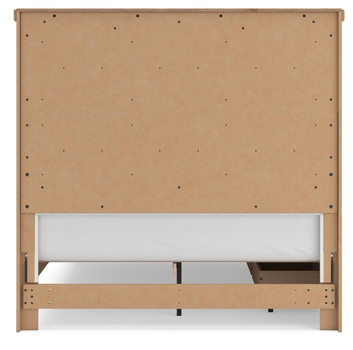 Savonport Queen Panel Bed with Storage. Dresser, Mirror and Nightstand - alternate view 5