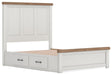 Savonport Queen Panel Bed with Storage. Dresser, Mirror and Nightstand - alternate view 6