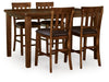 Ralene Counter Height Dining Table and 4 Barstools - alternate view 3